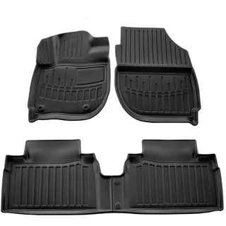 Stingray 3D Rubber Floor Mats (4 pcs, Polyurethane) Dongfeng M-NV 2020-