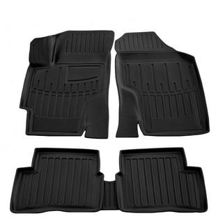 Stingray 3D Rubber Floor Mats (5 pcs, Polyurethane)