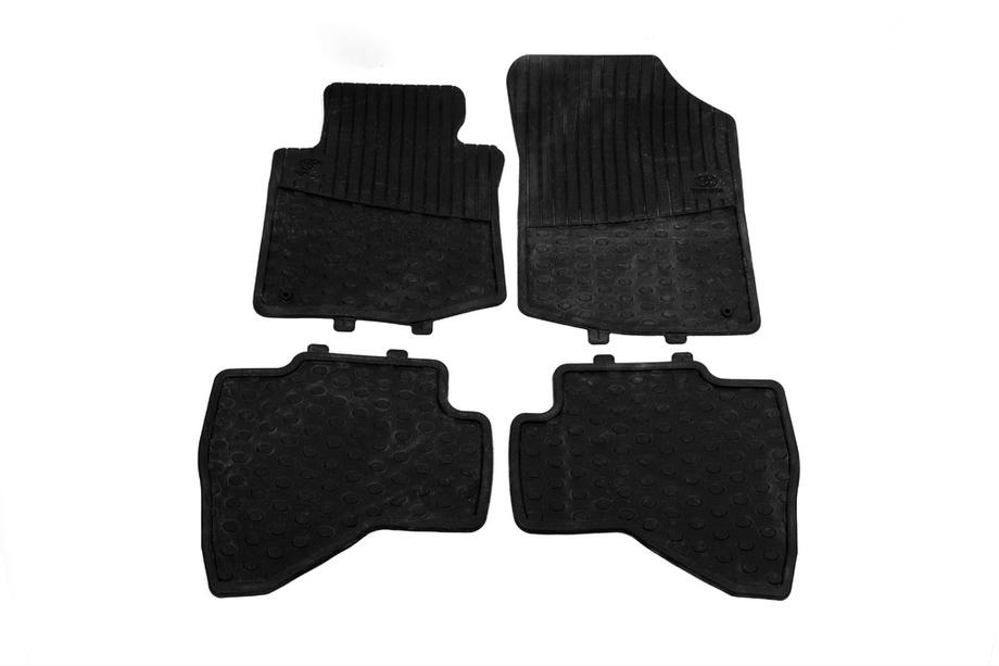 Toyota Aygo 2007-2014 Clearance! Rubber Floor Mats PZ414-90359-RJ (4 pcs, Original) Photo 1