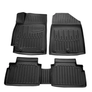Stingray 3D Rubber Floor Mats (5 pcs, Polyurethane)