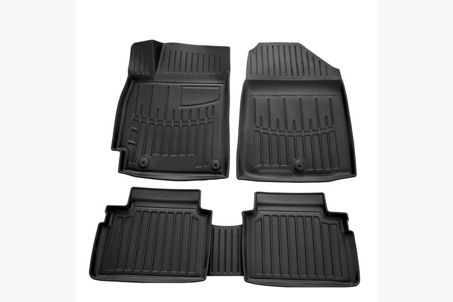 Hyundai Elantra (AD) 2015-2020 Stingray 3D Rubber Floor Mats (5 pcs, Polyurethane) Image