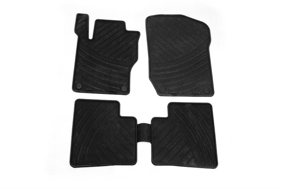 Mercedes ML W164 2005-2011 Rubber Floor Mats (4 pcs, Original) Image