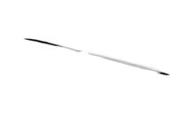 Mercedes E-class W213 2016-2023 Chrome strip for rear bumper 2020+ (stainless steel) photo 3