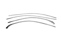 Mercedes E-class W213 2016-2023 Full Window Trim Stainless Steel photo 2