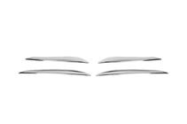 Mercedes E-class W213 2016-2023 Side stainless steel trims for front bumper 2020+ photo 2