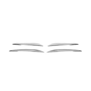Side stainless steel trims for front bumper 2020+ photo 2