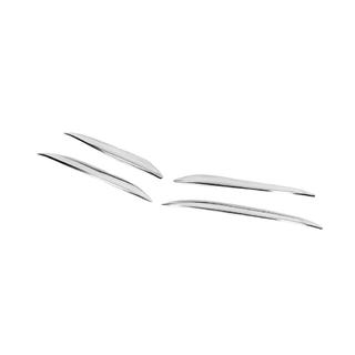 Side stainless steel trims for front bumper 2020+ photo 3