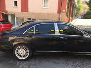 Mercedes S-class W221 2005-2013 Stainless Steel Pillar Covers (6 pcs) photo 1