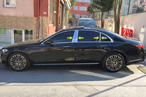 Mercedes S-class W223 2020- Stainless Steel Pillar Covers photo 1