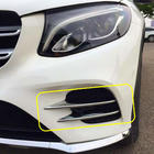 Mercedes GLC X253 2015-2022 Side stainless steel trims for front bumper V1 photo 1
