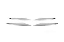 Mercedes GLC X253 2015-2022 Side stainless steel trims for front bumper V1 photo 2
