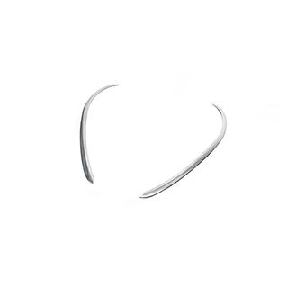 Chrome Rear Door Pillar Covers (2 pcs, Stainless Steel) photo 3