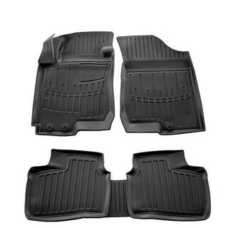 Stingray 3D Rubber Floor Mats (5 pcs, Polyurethane)