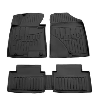 Stingray 3D Rubber Floor Mats (5 pcs, Polyurethane)