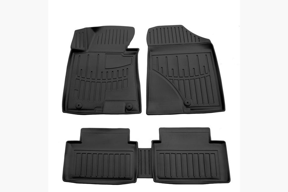 Hyundai I-30 2012-2017 Stingray 3D Rubber Floor Mats (5 pcs, Polyurethane) Image