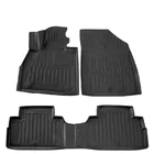 Hyundai Palisade 2018-2025 Stingray 3D Rubber Floor Mats (4 pcs, Polyurethane) photo 1