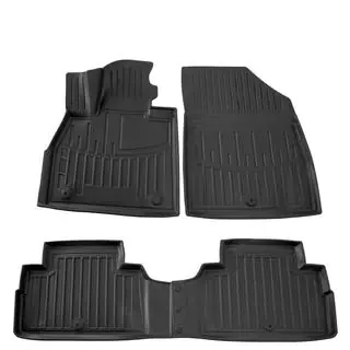 Stingray 3D Rubber Floor Mats (4 pcs, Polyurethane)