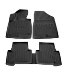 Hyundai Santa Fe 3 2012-2018 Stingray 3D Rubber Floor Mats (5 pcs, Polyurethane) photo 1