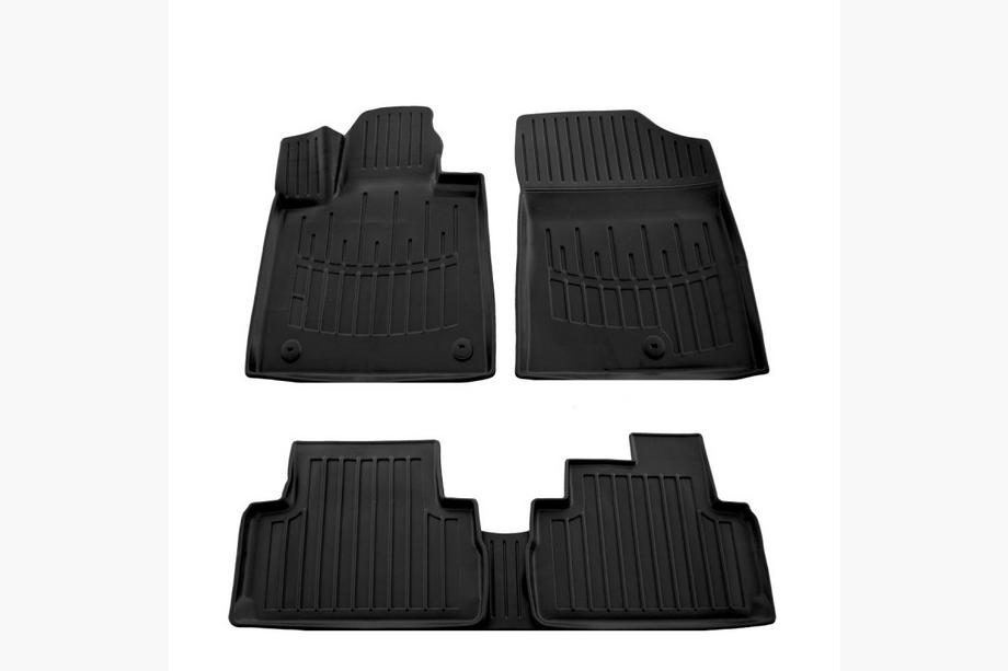 Hyundai Santa Fe 4 2018-2023 Stingray 3D Rubber Floor Mats (5 pcs, Polyurethane) Image