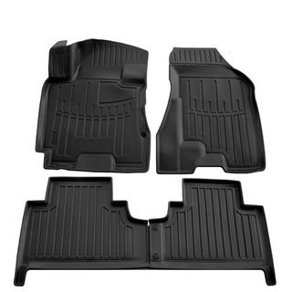 Stingray 3D Rubber Floor Mats (4 pcs, Polyurethane) Hyundai Tucson JM 2004-