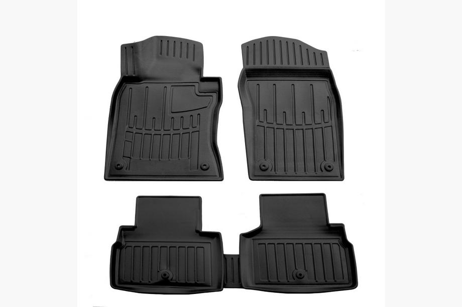 Infiniti Q50/Q60 2013-2024 Stingray 3D Floor Mats (for Q50, 5 pcs, Polyurethane) Image