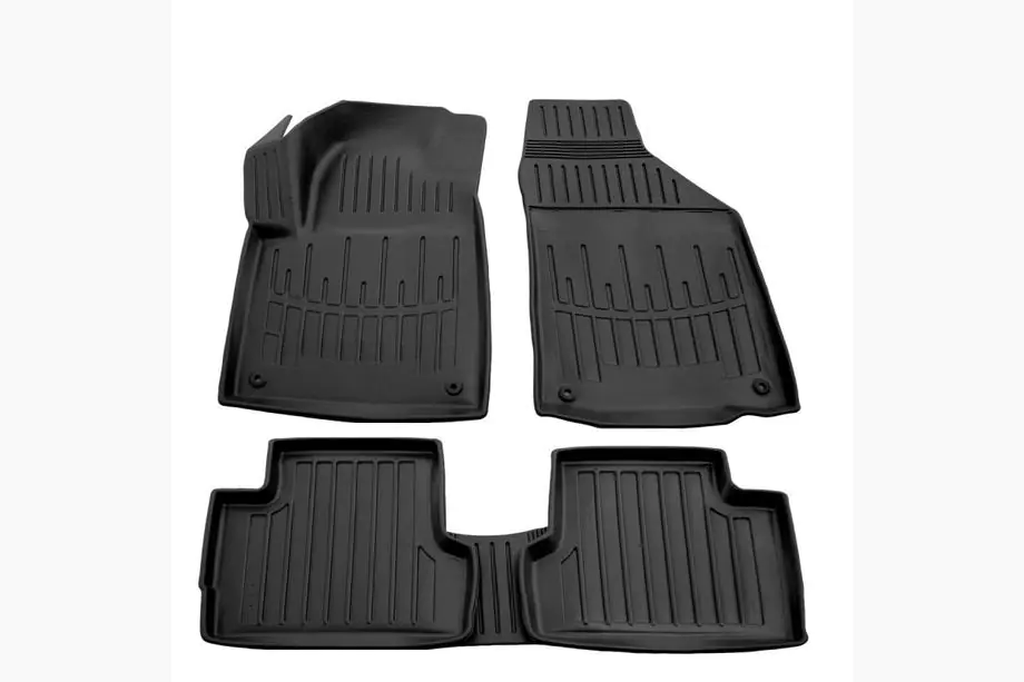 Jeep Cherokee KL 2013- Stingray 3D Rubber Floor Mats (5 pcs, Polyurethane) Image