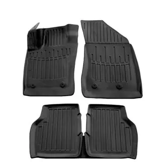 Stingray 3D Rubber Floor Mats (5 pcs, Polyurethane)