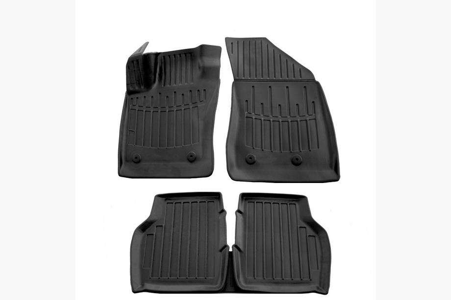 Jeep Compass 2016- Stingray 3D Rubber Floor Mats (5 pcs, Polyurethane) Image