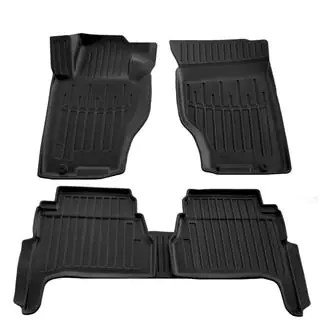 Stingray 3D Rubber Floor Mats (5 pcs, Polyurethane)