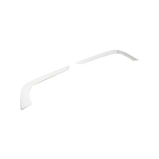Fog light covers (2 pcs, stainless steel) Honda Civic Sedan 2021- photo 4