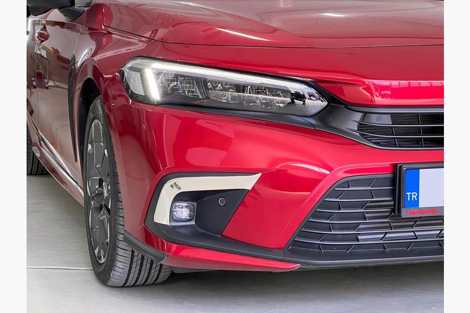 Honda Civic Sedan 2021- Fog light covers (2 pcs, stainless steel) Image