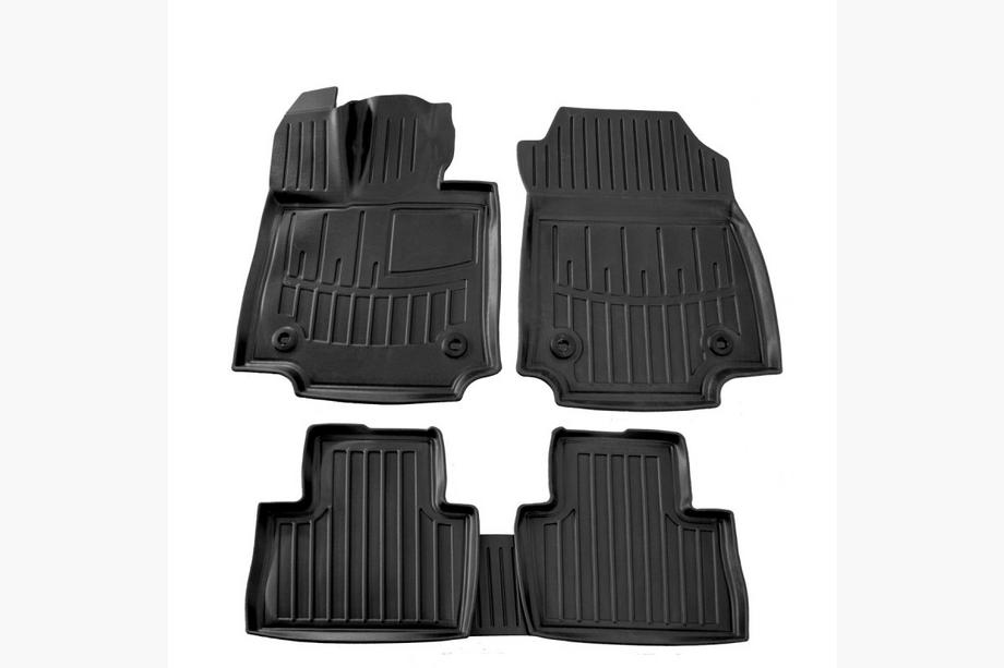 Lexus NX 2022- Stingray 3D Rubber Floor Mats (5 pcs, Polyurethane) Image