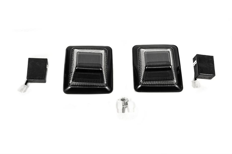 Mercedes G class W463 1990-2018 Turn Signal Lights Black Design (2 pcs) Photo 1