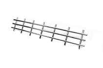 Hyundai Tucson JM 2004- Bumper Grille (Stainless Steel) photo 2