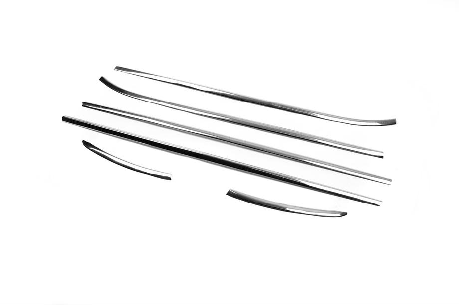 Hyundai I-30 2007-2011 Lower window trims stainless steel (6 pcs) Image