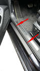 Volkswagen Passat B6 2006-2012 Door Sill Protectors DDU (4 pcs, plastic) photo 4