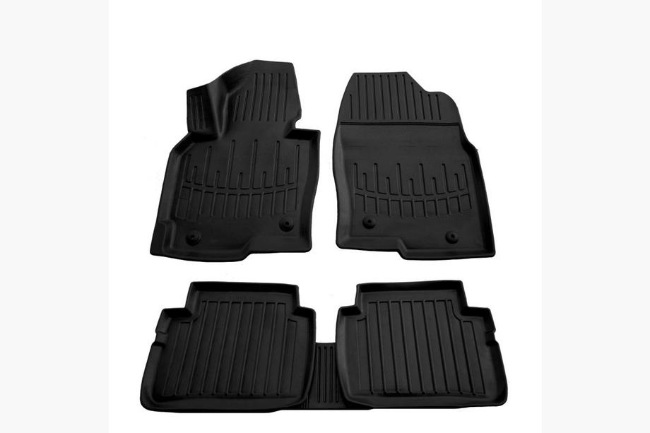 Mazda CX-5 2012-2017 Stingray 3D Rubber Floor Mats (EU) (5 pcs, Polyurethane) Image