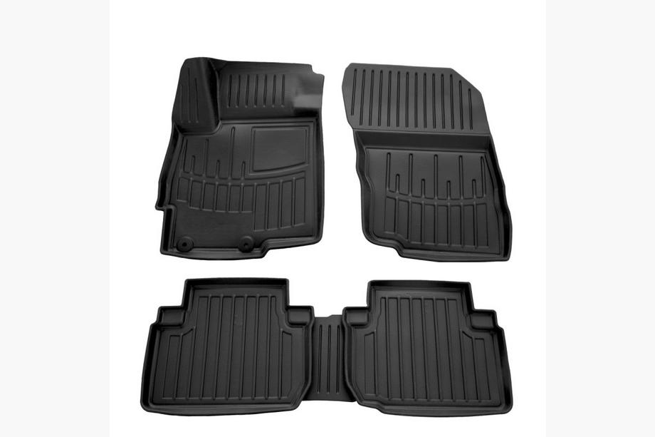 Mitsubishi Eclipse Cross 2017- Stingray 3D Rubber Floor Mats (5 pcs, Polyurethane) Image