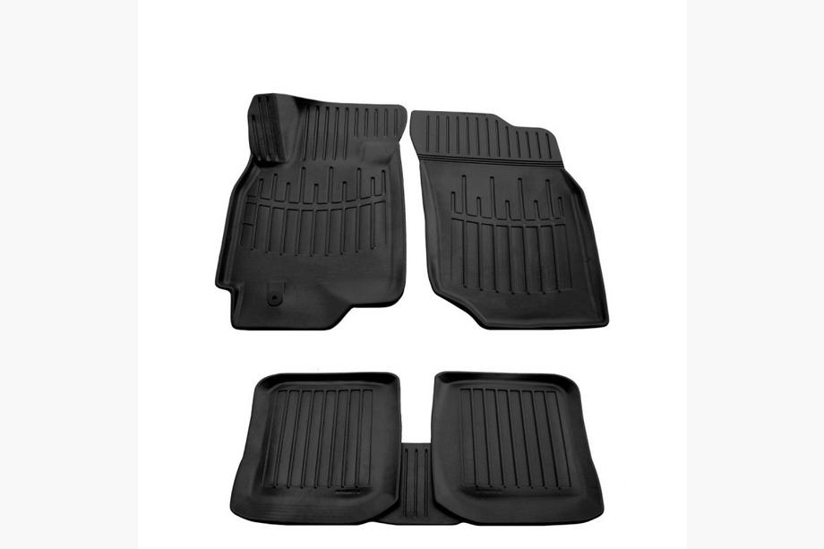 Mitsubishi Lancer 9 2004-2008 Stingray 3D Rubber Floor Mats (5 pcs, Polyurethane) Image