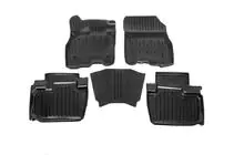Nissan Leaf 2010-2017 Stingray 3D Rubber Floor Mats (5 pcs, Polyurethane) photo 1