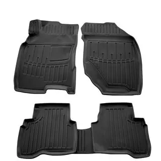 Stingray 3D Rubber Floor Mats (5 pcs, Polyurethane)