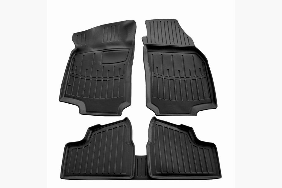 Opel Astra G classic 1998-2012 Stingray 3D Rubber Floor Mats (5 pcs, Polyurethane) Image