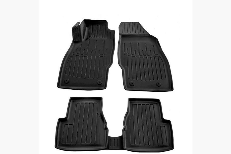Opel Corsa D 2007-2014 Stingray 3D Rubber Floor Mats (5 pcs, Polyurethane) Image
