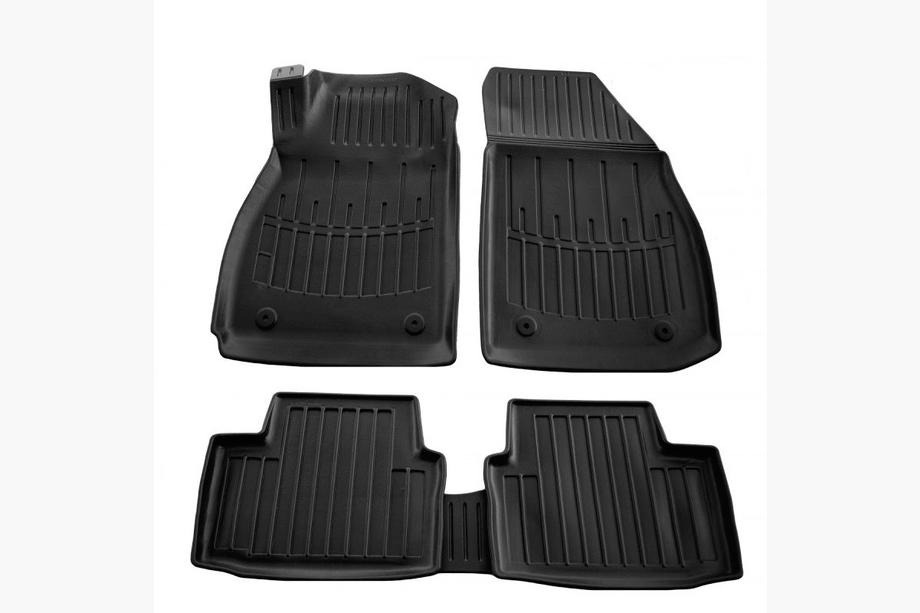 Opel Insignia 2008-2017 Stingray 3D Rubber Floor Mats (5 pcs, Polyurethane) Image