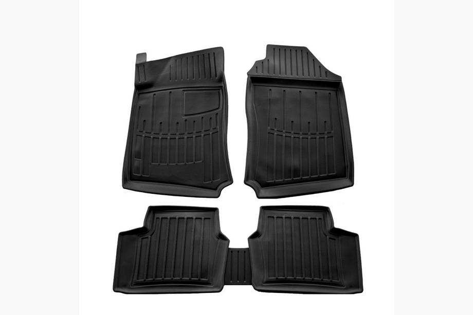 Opel Vectra B 1995-2002 Stingray 3D Rubber Floor Mats (5 pcs, Polyurethane) Image
