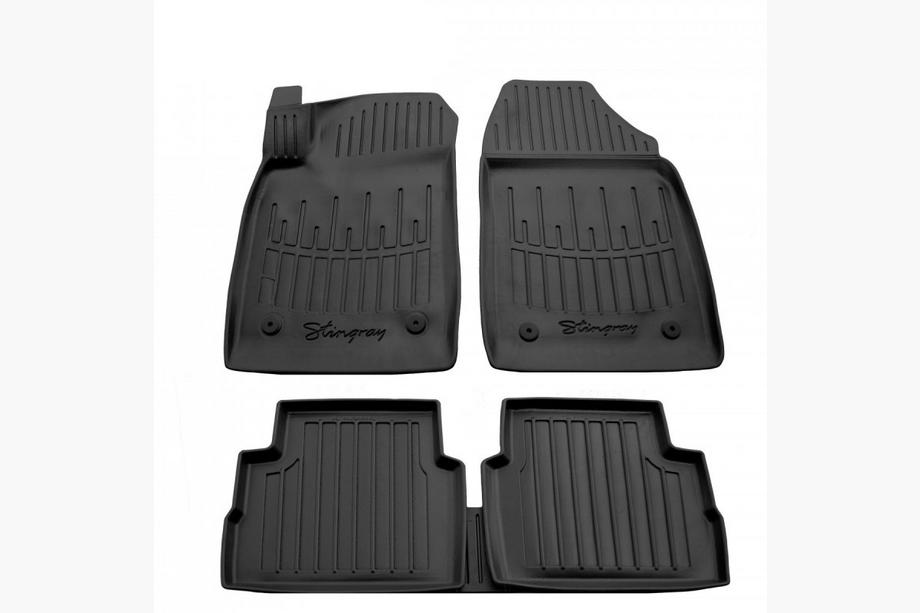 Opel Vectra C 2002-2008 Rubber Floor Mats Stingray 3D (SD) (5 pcs, Polyurethane) Image