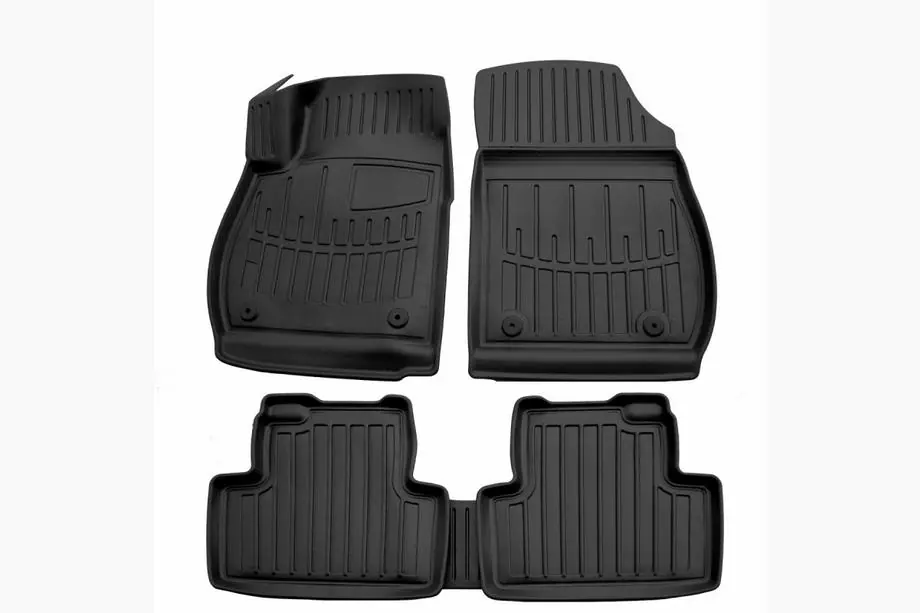 Opel Zafira C Tourer 2011-2019 Stingray 3D Rubber Floor Mats (5 pcs, Polyurethane) Image