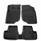 Peugeot 207 2006–2014 Rubber Floor Mats Stingray 3D (5 pcs) photo 2