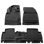 Toyota Proace City 2016- Stingray 3D Rubber Floor Mats (4 pcs, Polyurethane) photo 1