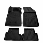 Renault Clio III 2005-2012 Stingray 3D Rubber Floor Mats (5 pcs, Polyurethane) photo 1